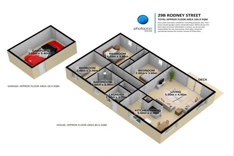 Photo of property in 29b Rodney Street, Nawton, Hamilton, 3200