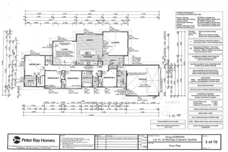 Photo of property in 33 Mchugh Crescent, Darfield, 7510