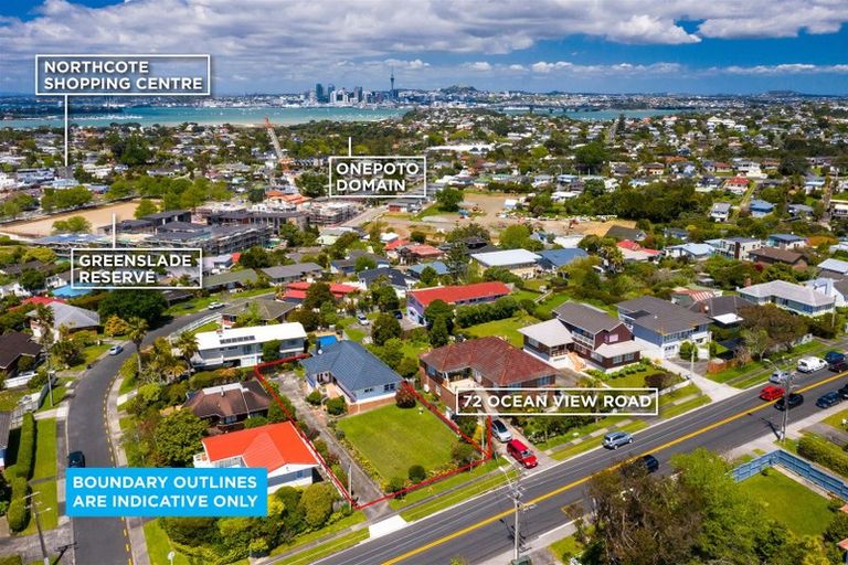 Photo of property in 72 Ocean View Road, Northcote, Auckland, 0627