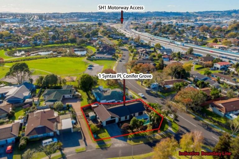 Photo of property in 1 Syntax Place, Conifer Grove, Takanini, 2112