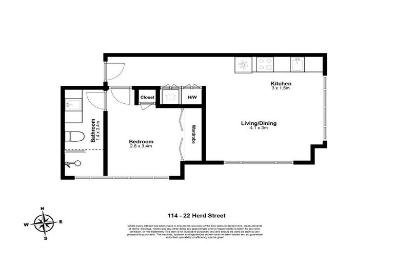 Photo of property in Chaffers Dock, 114/22 Herd Street, Te Aro, Wellington, 6011