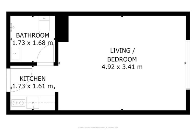 Photo of property in Martin Square Apartments, 607/20 Martin Square, Te Aro, Wellington, 6011