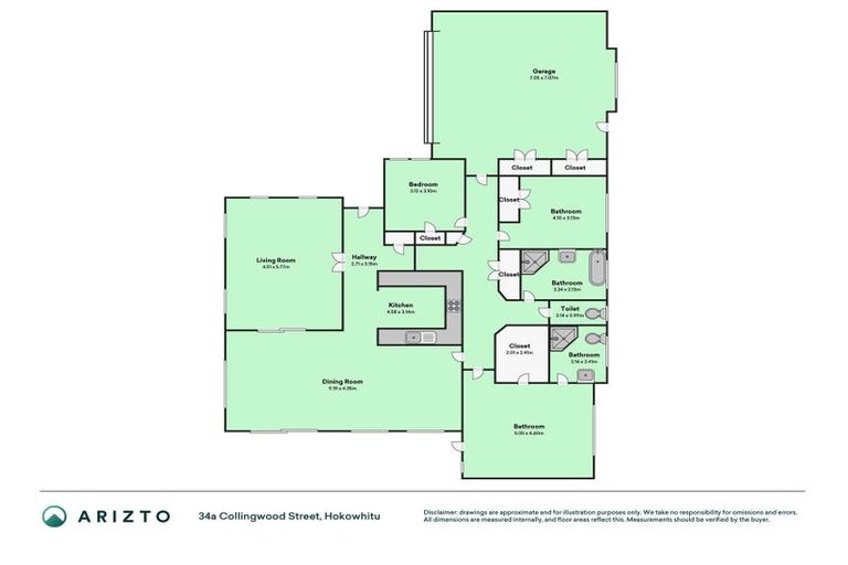 Photo of property in 34a Collingwood Street, Hokowhitu, Palmerston North, 4410