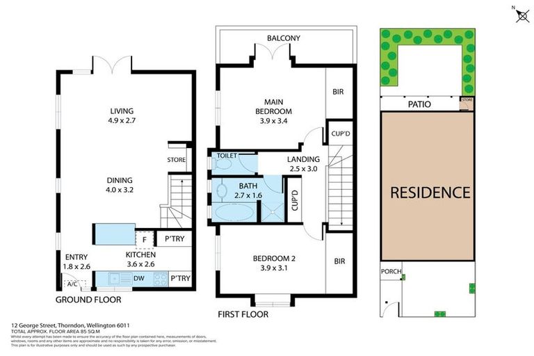 Photo of property in 12 George Street, Thorndon, Wellington, 6011