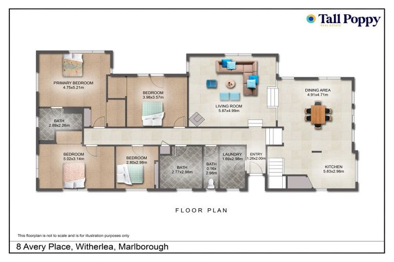 Photo of property in 8 Avery Place, Witherlea, Blenheim, 7201