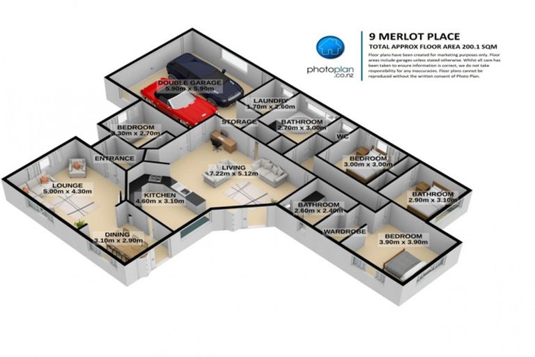 Photo of property in 9 Merlot Place, Rototuna, Hamilton, 3210