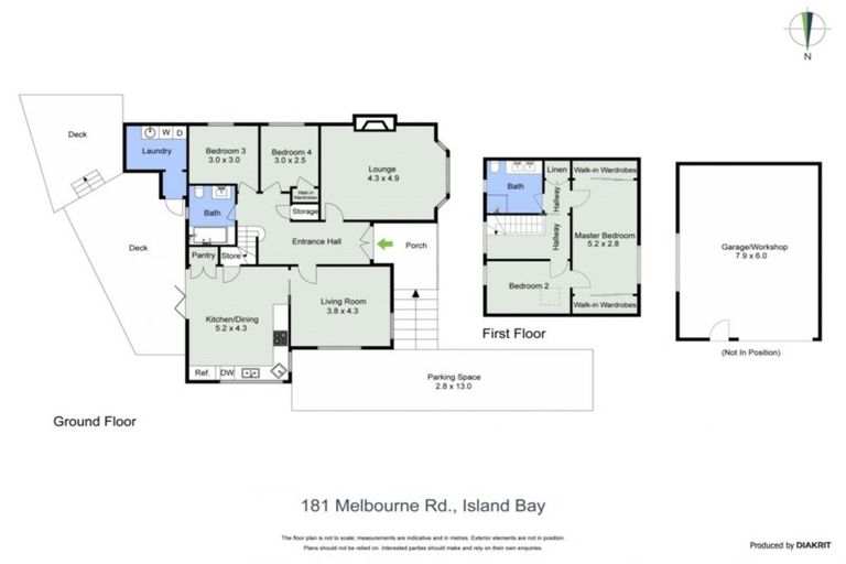 Photo of property in 181 Melbourne Road, Island Bay, Wellington, 6023