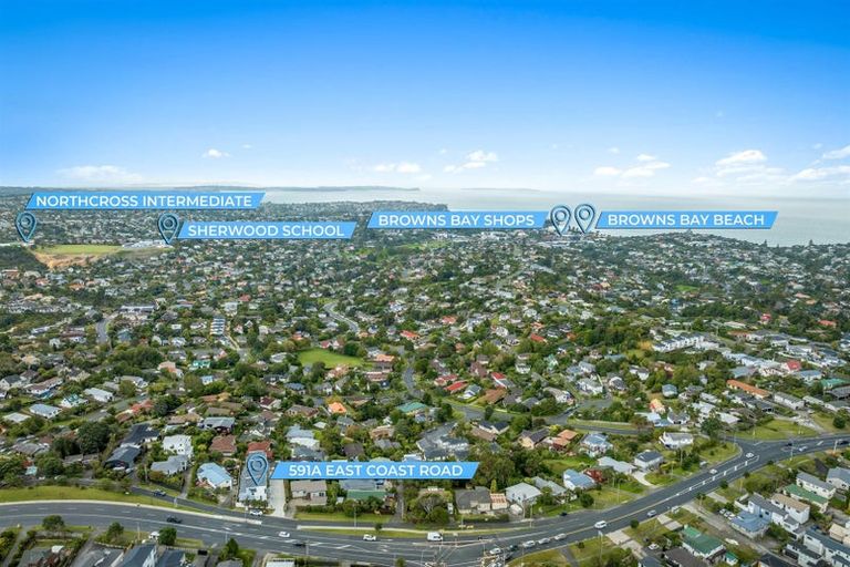 Photo of property in 1/591a East Coast Road, Browns Bay, Auckland, 0632