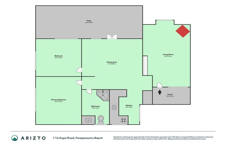 Photo of property in 1 Te Kupe Road, Paraparaumu Beach, Paraparaumu, 5032