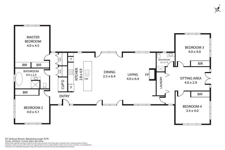 Photo of property in 57 Oxford Street, Martinborough, 5711