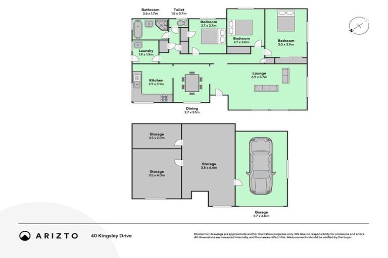 Photo of property in 40 Kingsley Drive, Ngongotaha, Rotorua, 3010