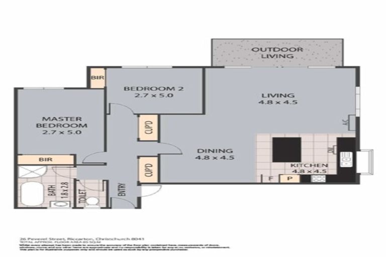 Photo of property in 1/26 Peverel Street, Riccarton, Christchurch, 8041