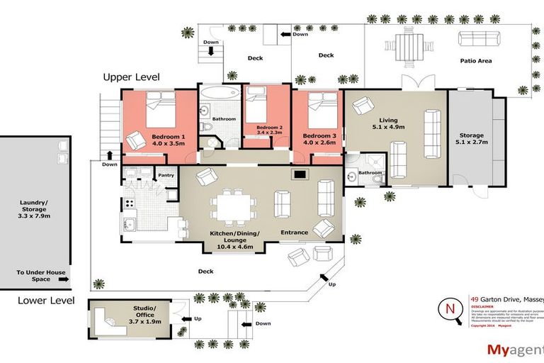 Photo of property in 49 Garton Drive, Massey, Auckland, 0614