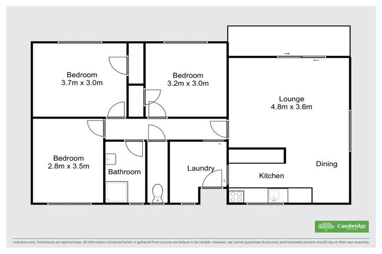 Photo of property in 16 Goldsmith Street, Leamington, Cambridge, 3432