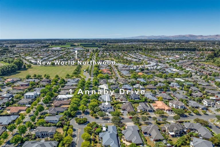 Photo of property in 1 Annaby Drive, Northwood, Christchurch, 8051