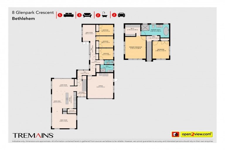 Photo of property in 8 Glenpark Crescent, Bethlehem, Tauranga, 3110