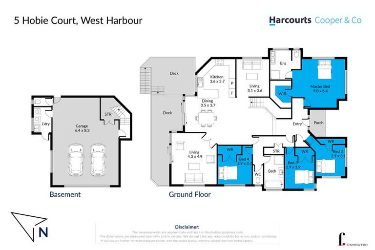 Photo of property in 5 Hobie Court, West Harbour, Auckland, 0618