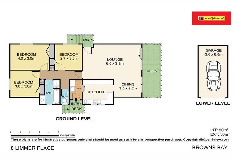 Photo of property in 8 Limmer Place, Browns Bay, Auckland, 0632