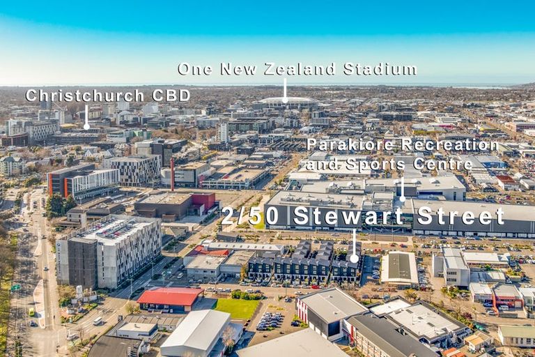 Photo of property in 2/50 Stewart Street, Christchurch Central, Christchurch, 8011