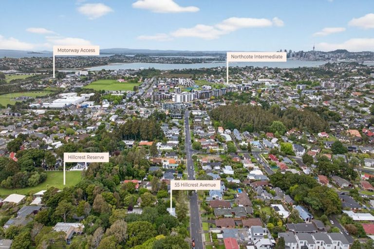 Photo of property in 55 Hillcrest Avenue, Hillcrest, Auckland, 0627