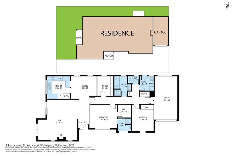 Photo of property in 8a Beauchamp Street, Karori, Wellington, 6012