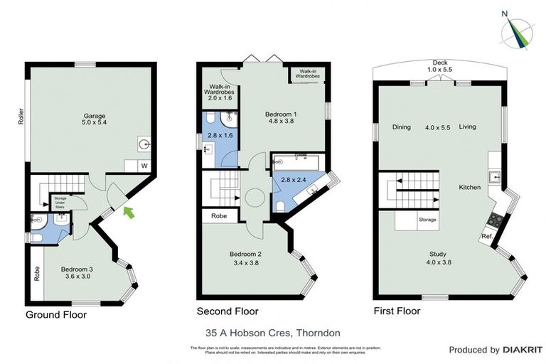 Photo of property in 35a Hobson Crescent, Thorndon, Wellington, 6011
