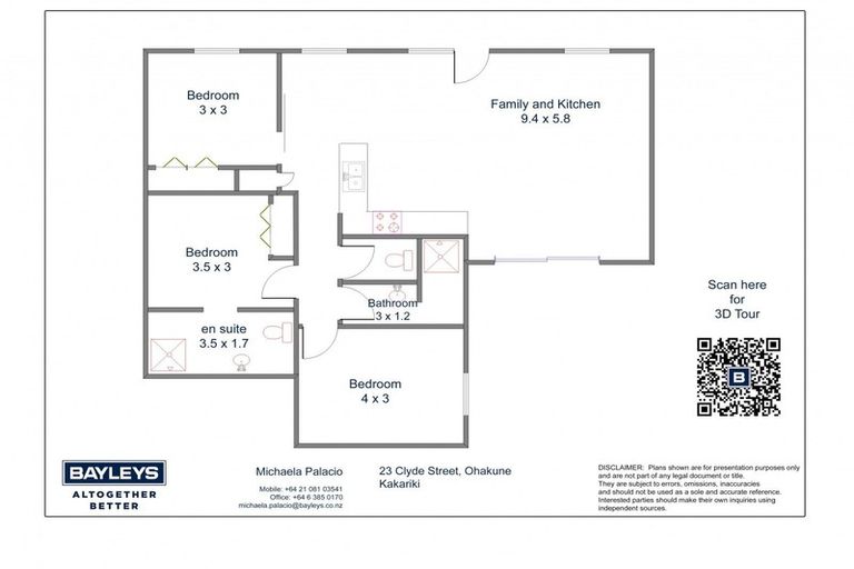 Photo of property in 23 Clyde St (state Highway 49), Ohakune, 4625