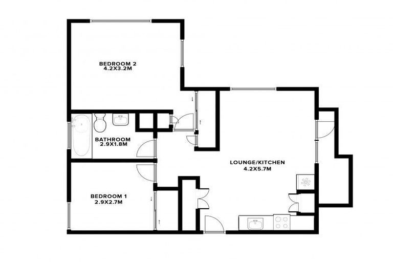Photo of property in Westhaven Apartments, 23/127 Molesworth Street, Thorndon, Wellington, 6011