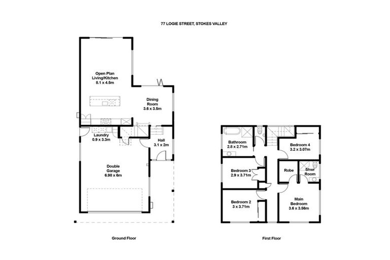Photo of property in 77 Logie Street, Stokes Valley, Lower Hutt, 5019