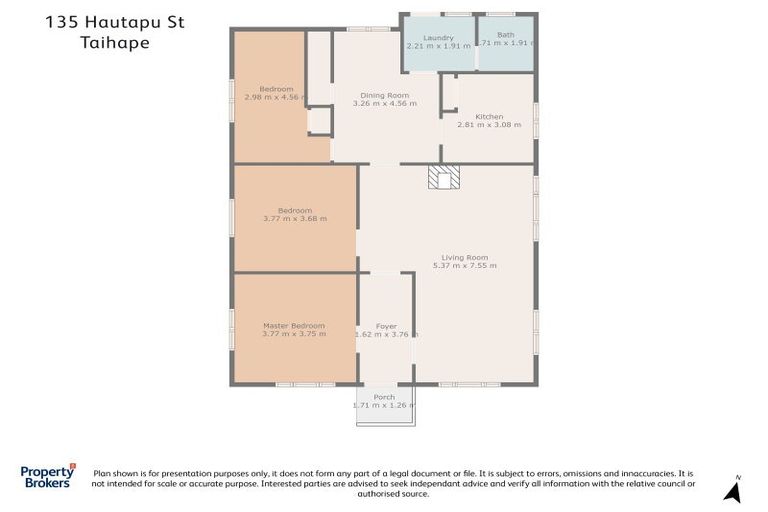 Photo of property in 135 Hautapu Street, Taihape, 4720