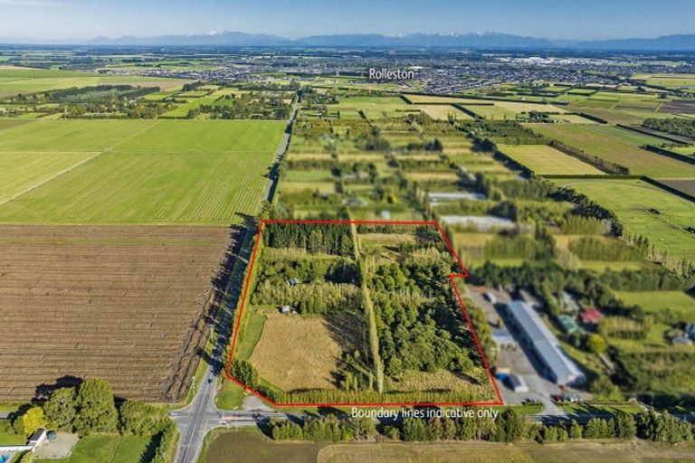 Photo of property in 178 Springston Rolleston Road, Rolleston, Christchurch, 7674