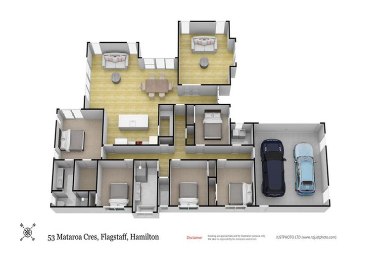 Photo of property in 53 Mataroa Crescent, Flagstaff, Hamilton, 3210