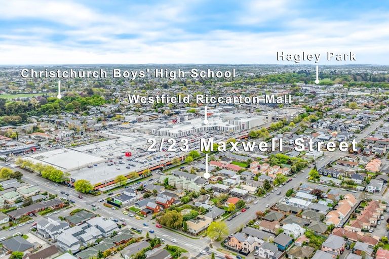 Photo of property in 2/23 Maxwell Street, Riccarton, Christchurch, 8041