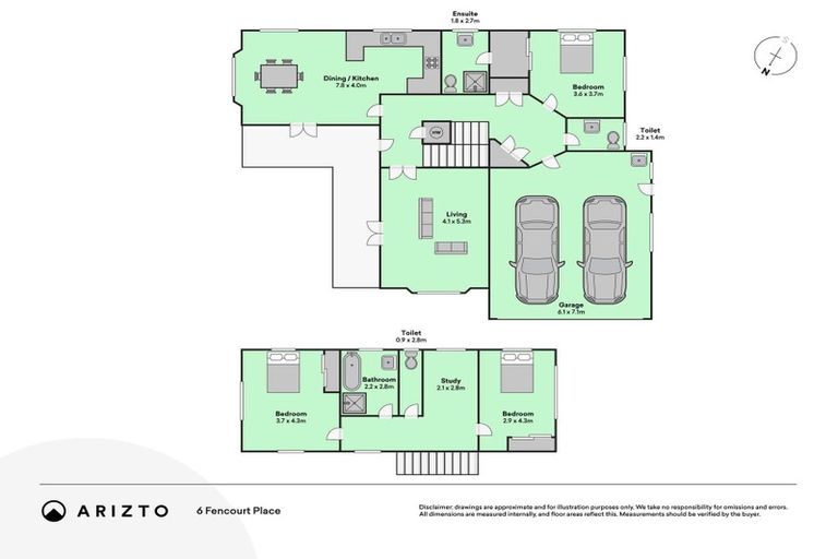 Photo of property in 6 Fencourt Place, Rototuna North, Hamilton, 3210