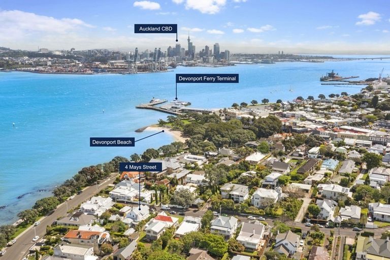 Photo of property in 4 Mays Street, Devonport, Auckland, 0624
