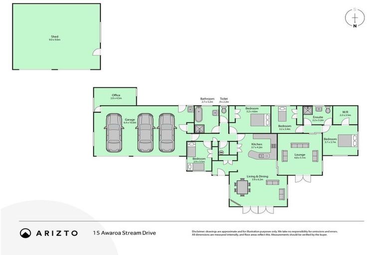 Photo of property in 15 Awaroa Stream Drive, Waiuku, 2123