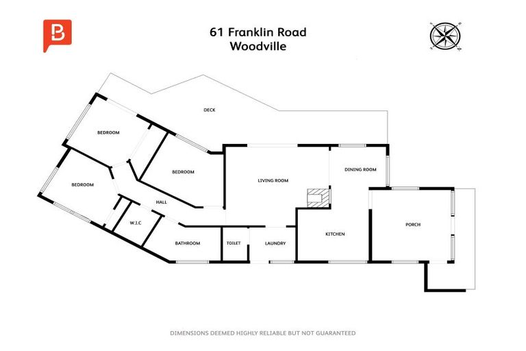 Photo of property in 61 Franklin Road, Woodville, 4999