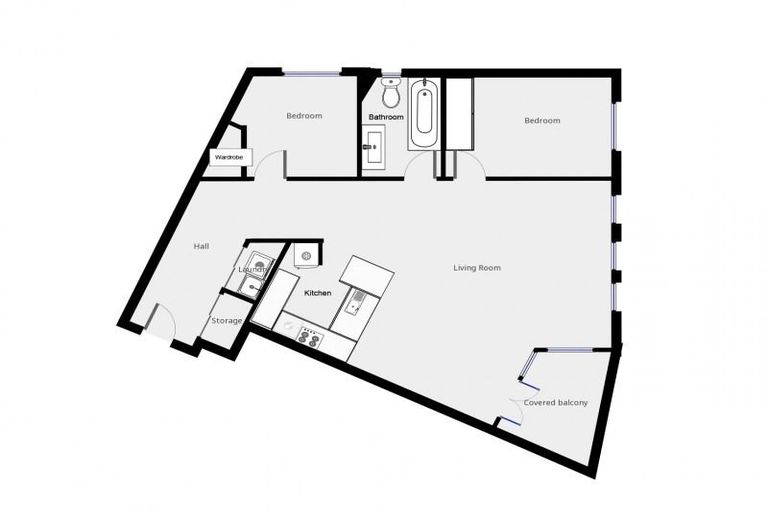 Photo of property in Dominion Apartments, 11/80 Victoria Street, Wellington Central, Wellington, 6011