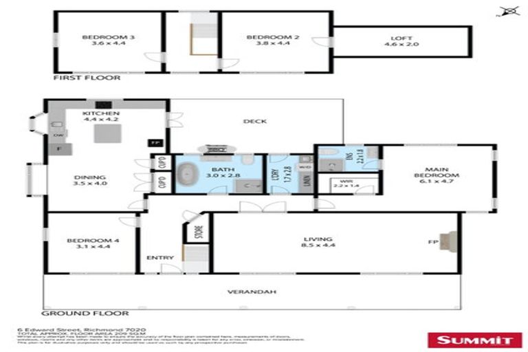 Photo of property in 6 Edward Street, Richmond, 7020