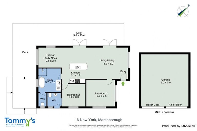 Photo of property in 16 New York Street, Martinborough, 5711