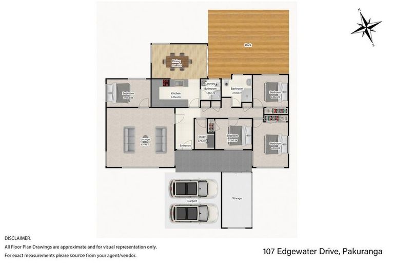 Photo of property in 107 Edgewater Drive, Pakuranga, Auckland, 2010