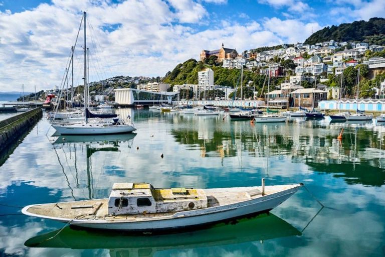 Photo of property in Clyde Quay Wharf, 1a/7 Clyde Quay Wharf, Te Aro, Wellington, 6011