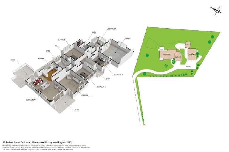 Photo of property in 53 Pohutukawa Drive, Levin, 5571