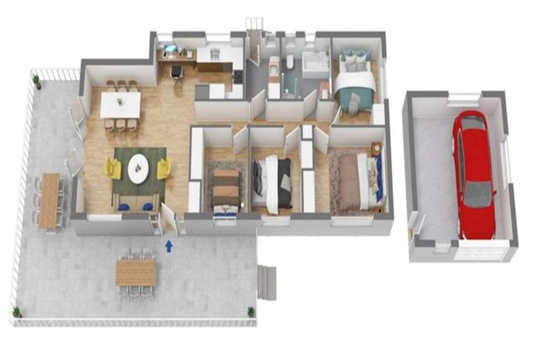 Photo of property in 28 Hueglow Rise, West Harbour, Auckland, 0618