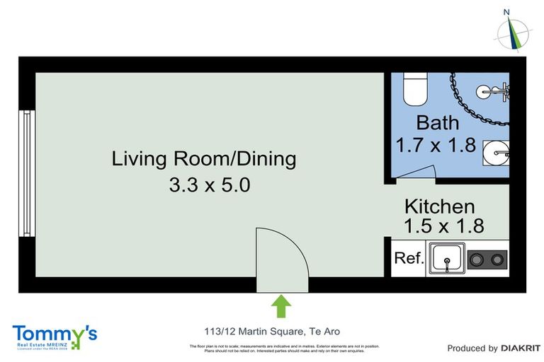 Photo of property in Martin Square Apartments, 113/20 Martin Square, Te Aro, Wellington, 6011