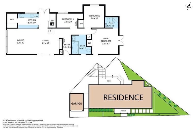 Photo of property in 4 Liffey Street, Island Bay, Wellington, 6023