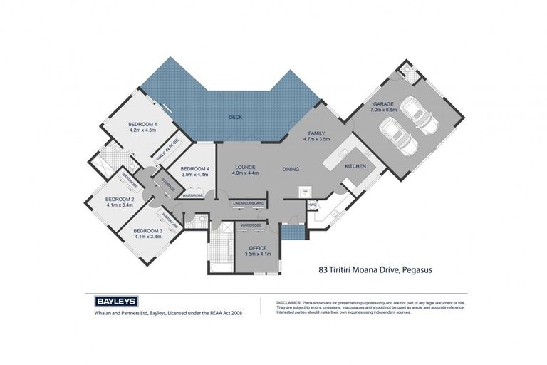 Photo of property in 83 Tiritiri Moana Drive, Pegasus, 7612