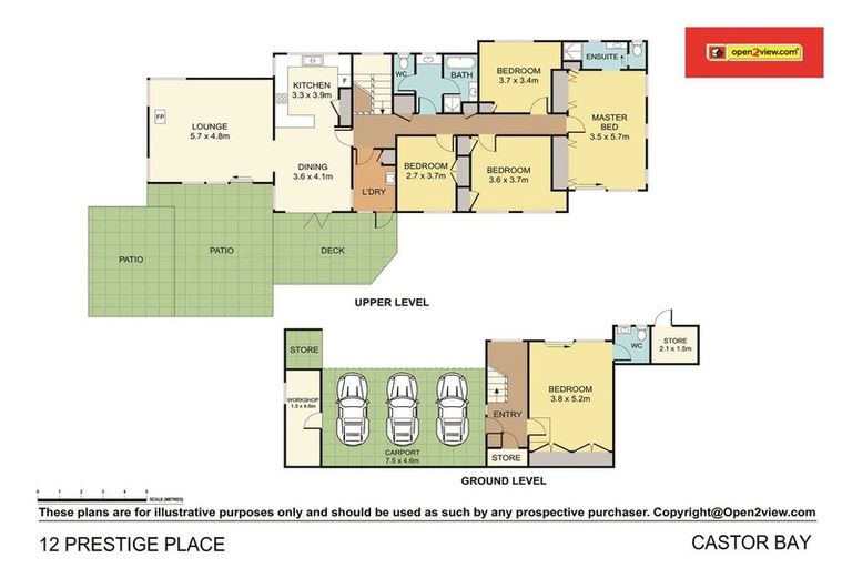 Photo of property in 12 Prestige Place, Castor Bay, Auckland, 0620