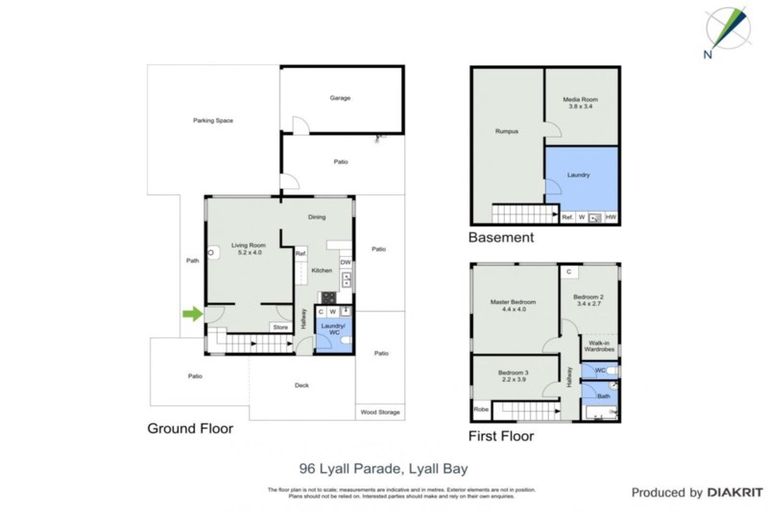 Photo of property in 96 Lyall Parade, Lyall Bay, Wellington, 6022