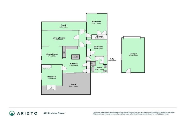 Photo of property in 479 Ruahine Street, Terrace End, Palmerston North, 4410